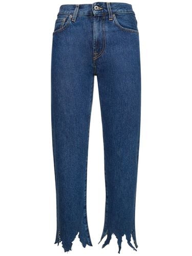 Kurze Denimjeans Mit Fransen - JW ANDERSON - Modalova