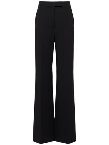 Pantalones Rectos De Jersey De Viscosa - MAX MARA - Modalova