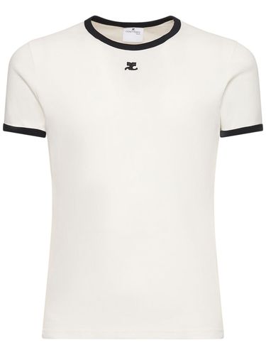 Camiseta De Jersey - COURREGES - Modalova