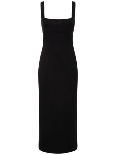 Ponte Stretch Tech Midi Dress - HELMUT LANG - Modalova