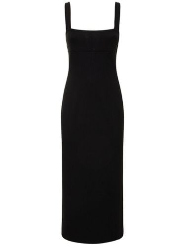 Vestido Midi De Techno Stretch - HELMUT LANG - Modalova