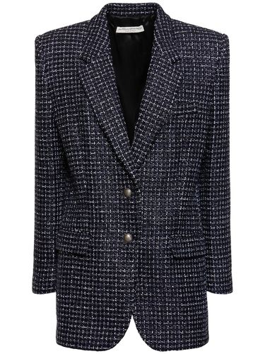 Chaqueta Oversize De Tweed Con Lentejuelas - ALESSANDRA RICH - Modalova