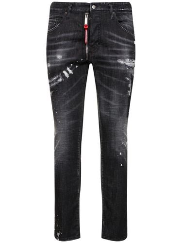 Jeans Aus Stretch-baumwolldenim „skater“ - DSQUARED2 - Modalova