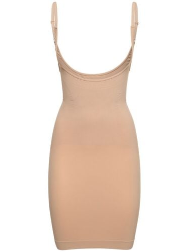 Sculpting Jersey Slip-on Mini Dress - ANDREADAMO - Modalova