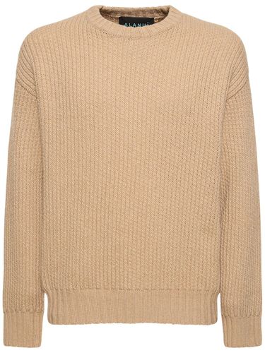 Cashmere & Cotton Knit Sweater - ALANUI - Modalova