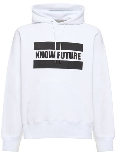 Know Future Printed Hoodie - SACAI - Modalova