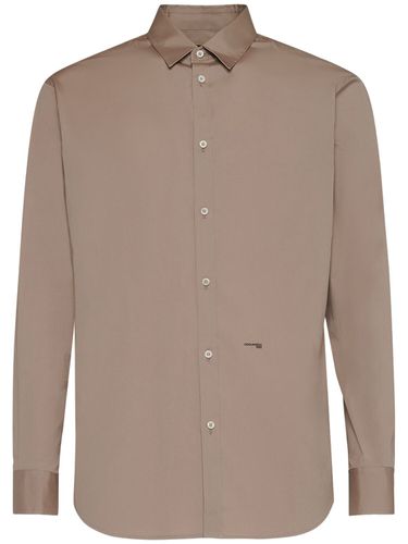 Camicia Relaxed Fit Ceresio 9 Dan In Cotone - DSQUARED2 - Modalova