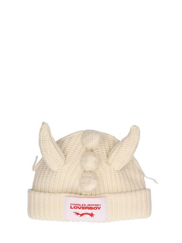 Cappello Beanie Chunky Dragon In Cotone - CHARLES JEFFREY LOVERBOY - Modalova