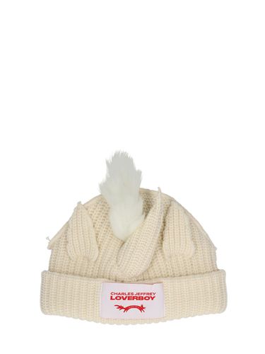 Chunky Unicorn Wool & Nylon Beanie - CHARLES JEFFREY LOVERBOY - Modalova