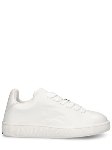 Mf Ms25 Leather Low Top Sneakers - BURBERRY - Modalova