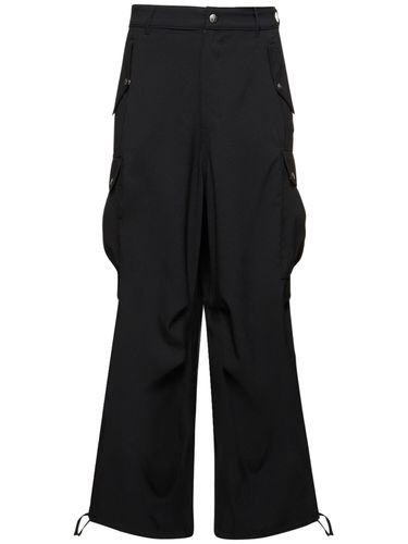 Pantalones Parachute De Seersucker - RHUDE - Modalova