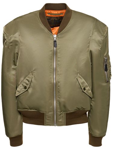 Shoulder Nylon Bomber Jacket - DOUBLET - Modalova