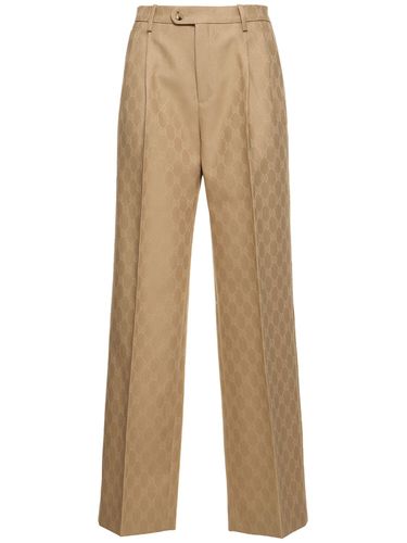 Pantalones De Lana - GUCCI - Modalova