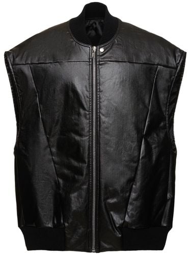 Gilet Imbottito Jumbo Con Zip - RICK OWENS - Modalova