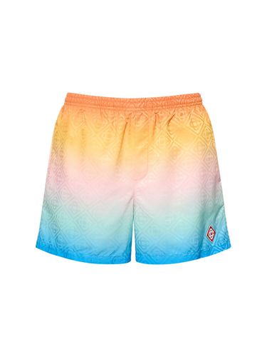 Jacquard Swim Shorts - CASABLANCA - Modalova