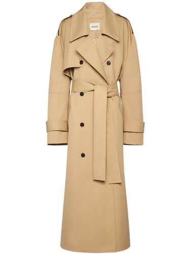 Trenchcoat Aus Baumwollmischung „mazlow“ - KHAITE - Modalova