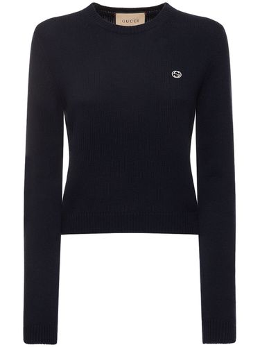 Pullover Aus Wollmischung - GUCCI - Modalova