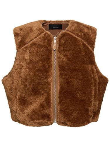 Faux Fur Zip-up Vest - ENTIRE STUDIOS - Modalova