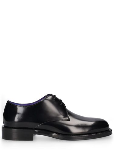 Mf Tux Leather Derby Shoes - BURBERRY - Modalova