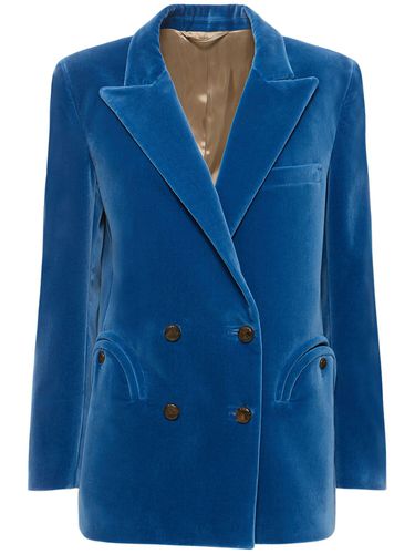 Blazer De Terciopelo De Algodón - BLAZÉ MILANO - Modalova