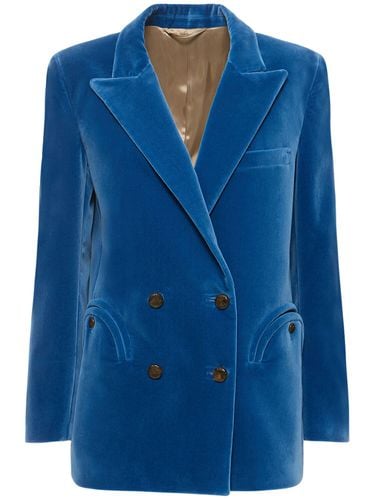 Jealousy Sugar Cotton Velvet Blazer - BLAZÉ MILANO - Modalova