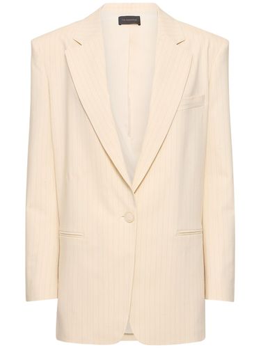 Guia Oversized Pinstriped Blazer - THE ANDAMANE - Modalova