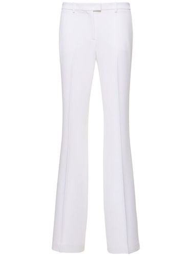 Mittellange, Ausgestellte Hose Aus Krepp „haylee“ - MICHAEL KORS COLLECTION - Modalova