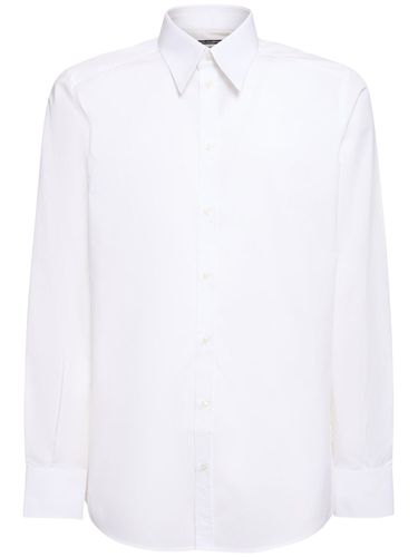 Poplin Classic Shirt - DOLCE & GABBANA - Modalova