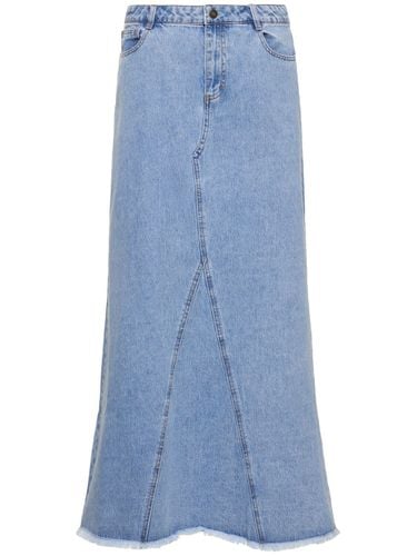 Miles Patchwork Denim Maxi Skirt - DESIGNERS REMIX - Modalova