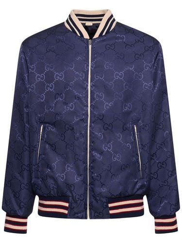 Medium Gg Nylon Jacket - GUCCI - Modalova