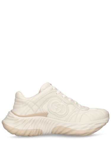 Mm Hohe Ledersneakers „interlocking G“ - GUCCI - Modalova