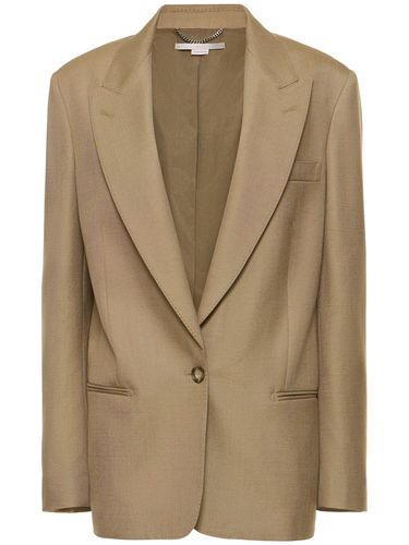 Blazer Oversize De Viscosa Con Decoraciones - STELLA MCCARTNEY - Modalova