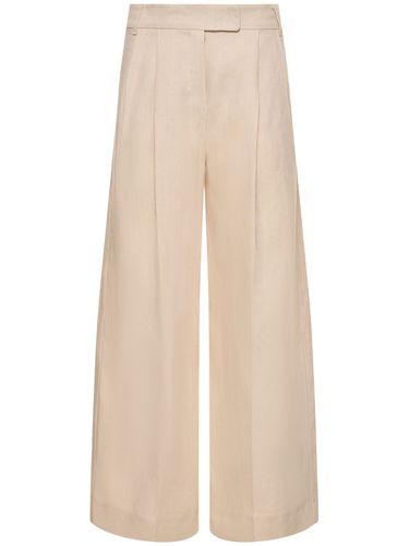 Pantalones Anchos De Lino - 'S MAX MARA - Modalova