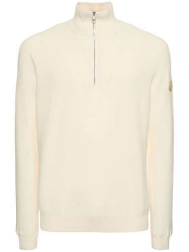 Ciclista Cotton & Cashmere Sweater - MONCLER - Modalova