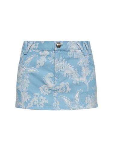 Minigonna Foam In Cotone Jacquard - VIVIENNE WESTWOOD - Modalova