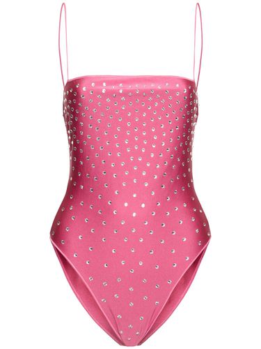 Gem Embellished One Piece Swimsuit - OSÉREE SWIMWEAR - Modalova