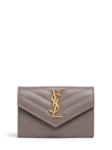 Cartera De Piel - SAINT LAURENT - Modalova