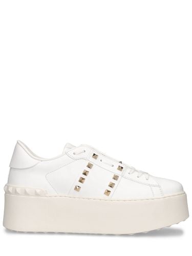 Ledersneakers "rockstud" - VALENTINO GARAVANI - Modalova