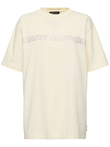 Großes T-shirt Mit Kristallen - MARC JACOBS - Modalova