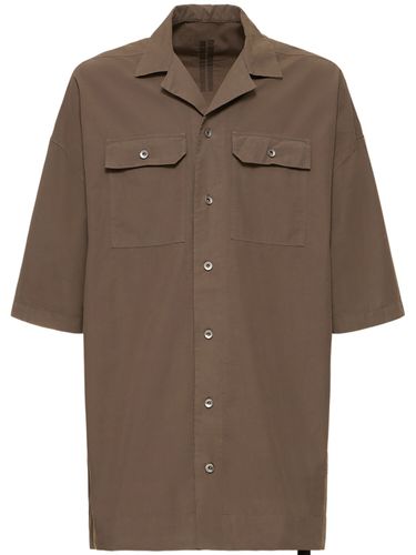 Camicia Magnum Tommy In Cotone - RICK OWENS DRKSHDW - Modalova