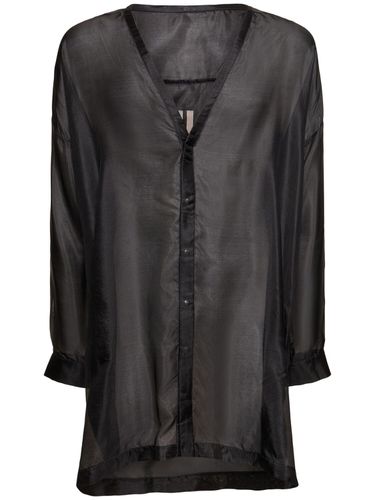 Lido Harry Silk Shirt - RICK OWENS - Modalova