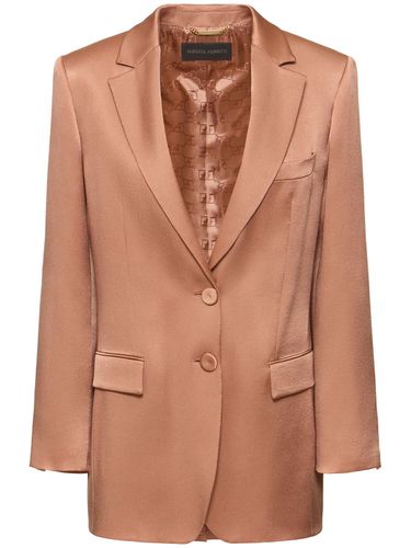 Jacke Aus Satin - ALBERTA FERRETTI - Modalova