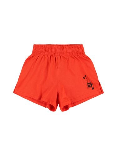 Shorts De Algodón Orgánico Estampados - MINI RODINI - Modalova