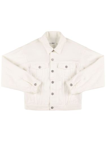 Chaqueta De Algodón Denim - MM6 MAISON MARGIELA - Modalova