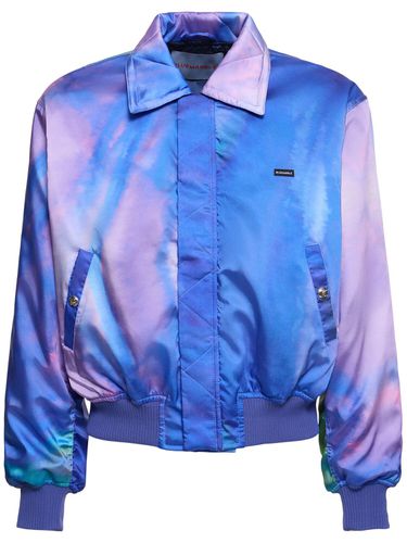 Bomberjacke Aus Seide Mit Tie-dye-druck - BLUEMARBLE - Modalova