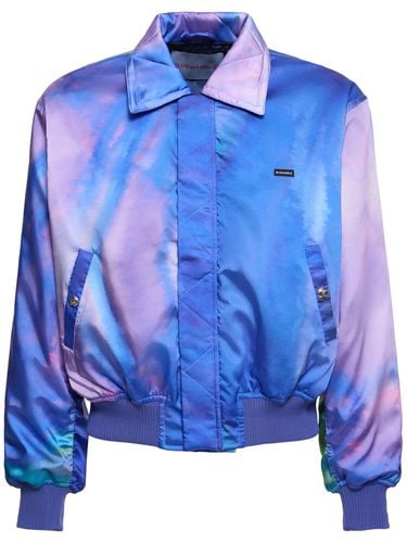 Tie Dye Print Bomber Jacket - BLUEMARBLE - Modalova