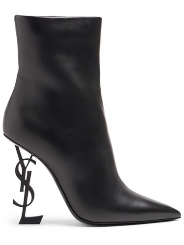 Mm Hohe Stiefel Aus Leder „opyum“ - SAINT LAURENT - Modalova