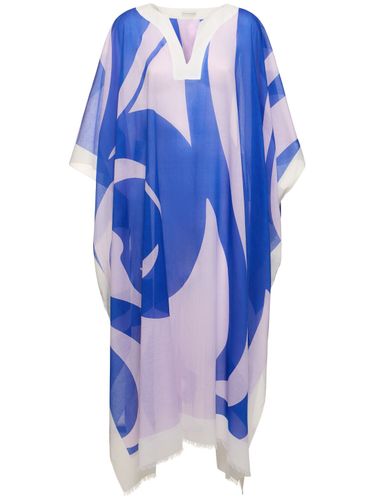 Printed Cotton Voile Caftan - DRIES VAN NOTEN - Modalova