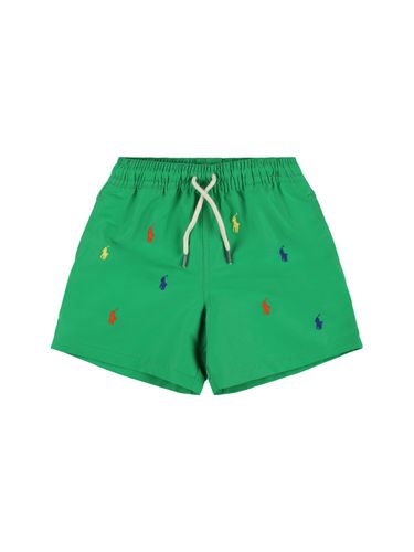 Recycelte Badeshorts Aus Nylon Mit Logo - POLO RALPH LAUREN - Modalova