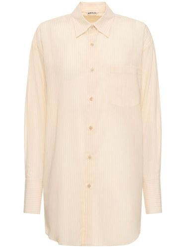 Camisa De Algodón Organza - AURALEE - Modalova